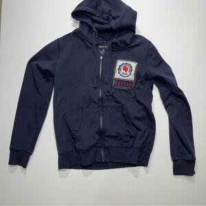 Navy Blue Kids Hoodie